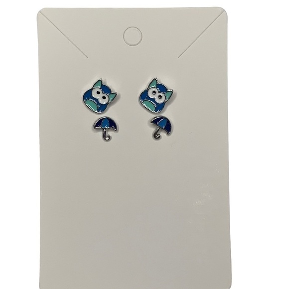 Owl earring set - Picture 2 of 3